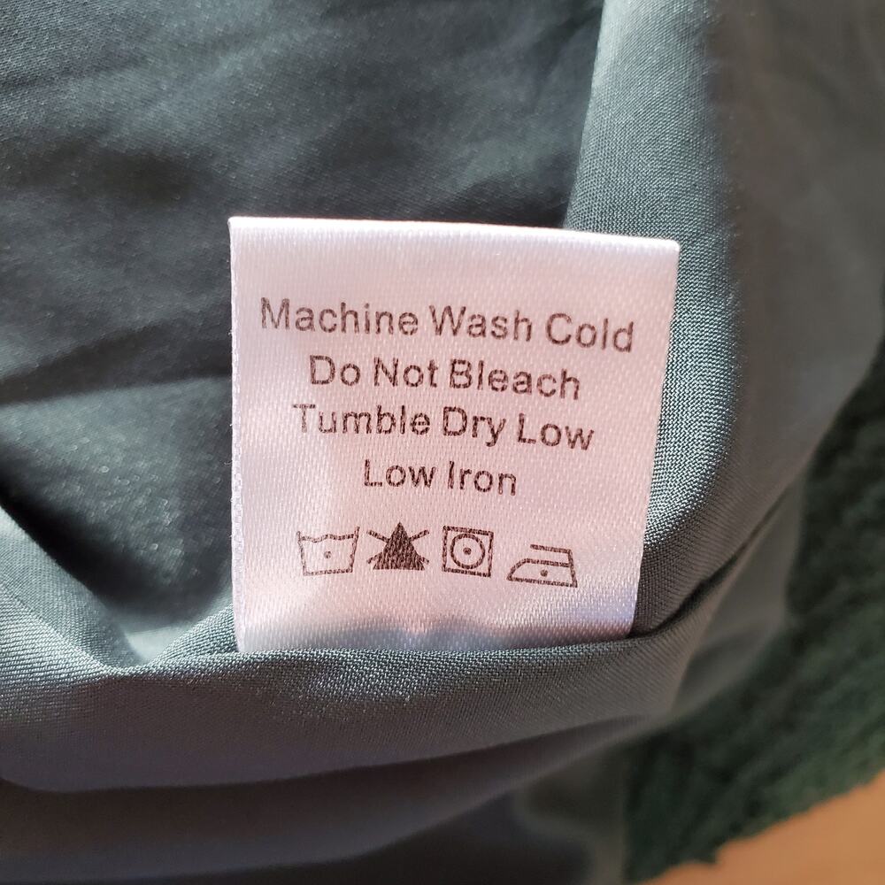 Tuckernuck Jackie Dress Hunter Green Tweed A-Line Shift Mini Braided Size Large - Picture 10 of 10